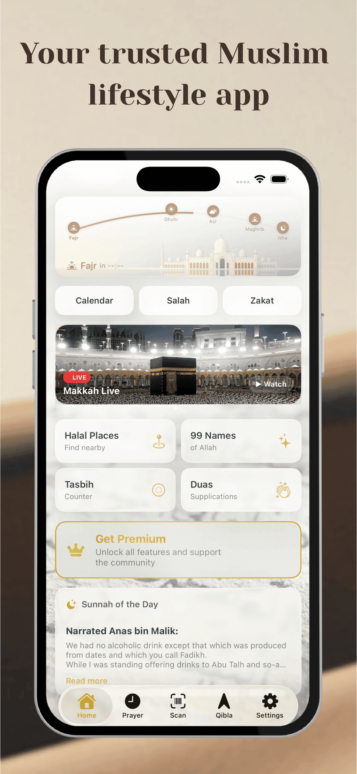 Your trusted Muslim lifestyle app